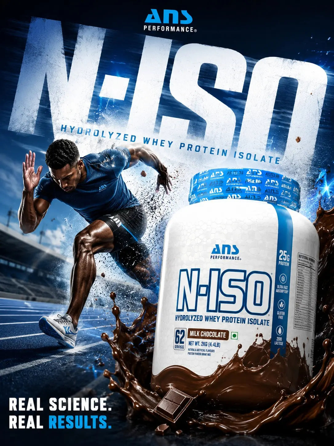 ANS N-ISO Premium Hydrolyzed Whey Protein Isolate Product vendor