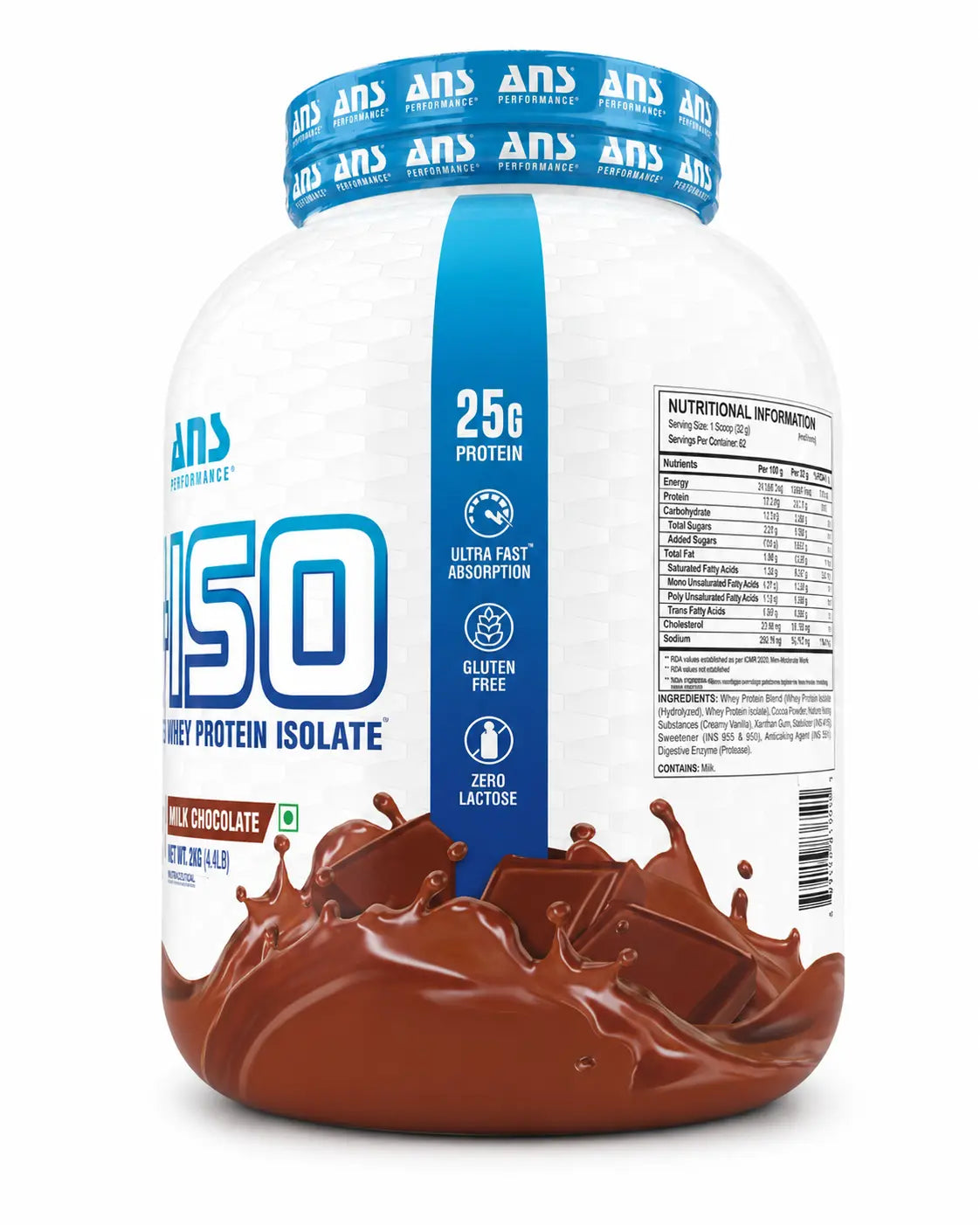 ANS N-ISO Premium Hydrolyzed Whey Protein Isolate Product vendor