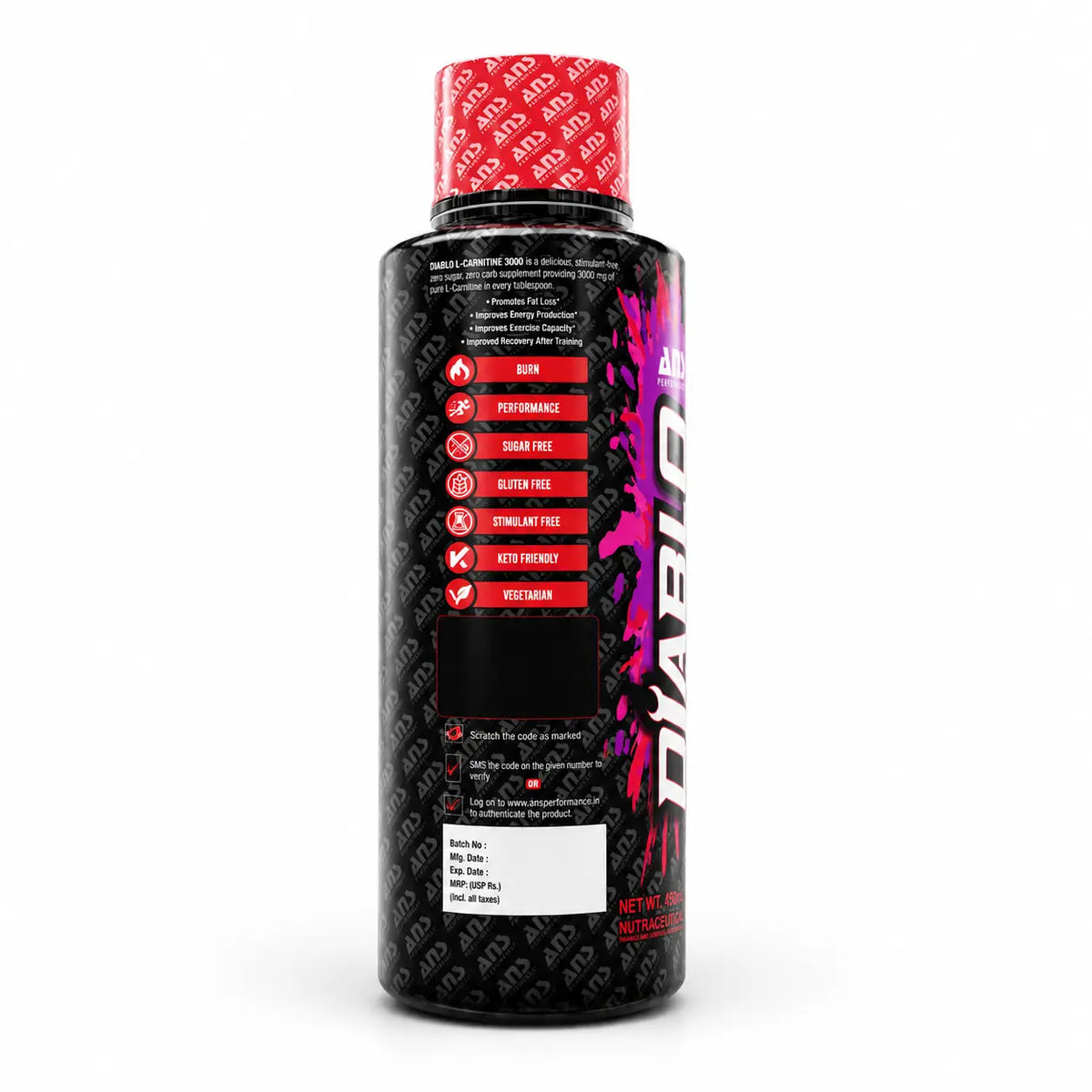 ANS Performance Diablo L-Carnitine 3000 mg