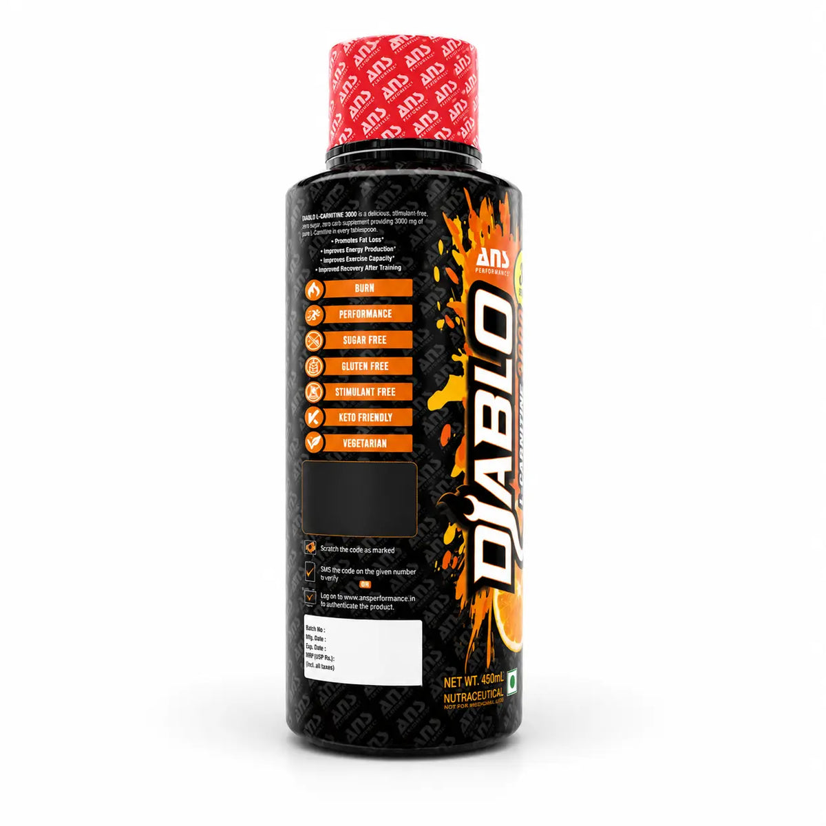 ANS Performance Diablo L-Carnitine 3000 mg