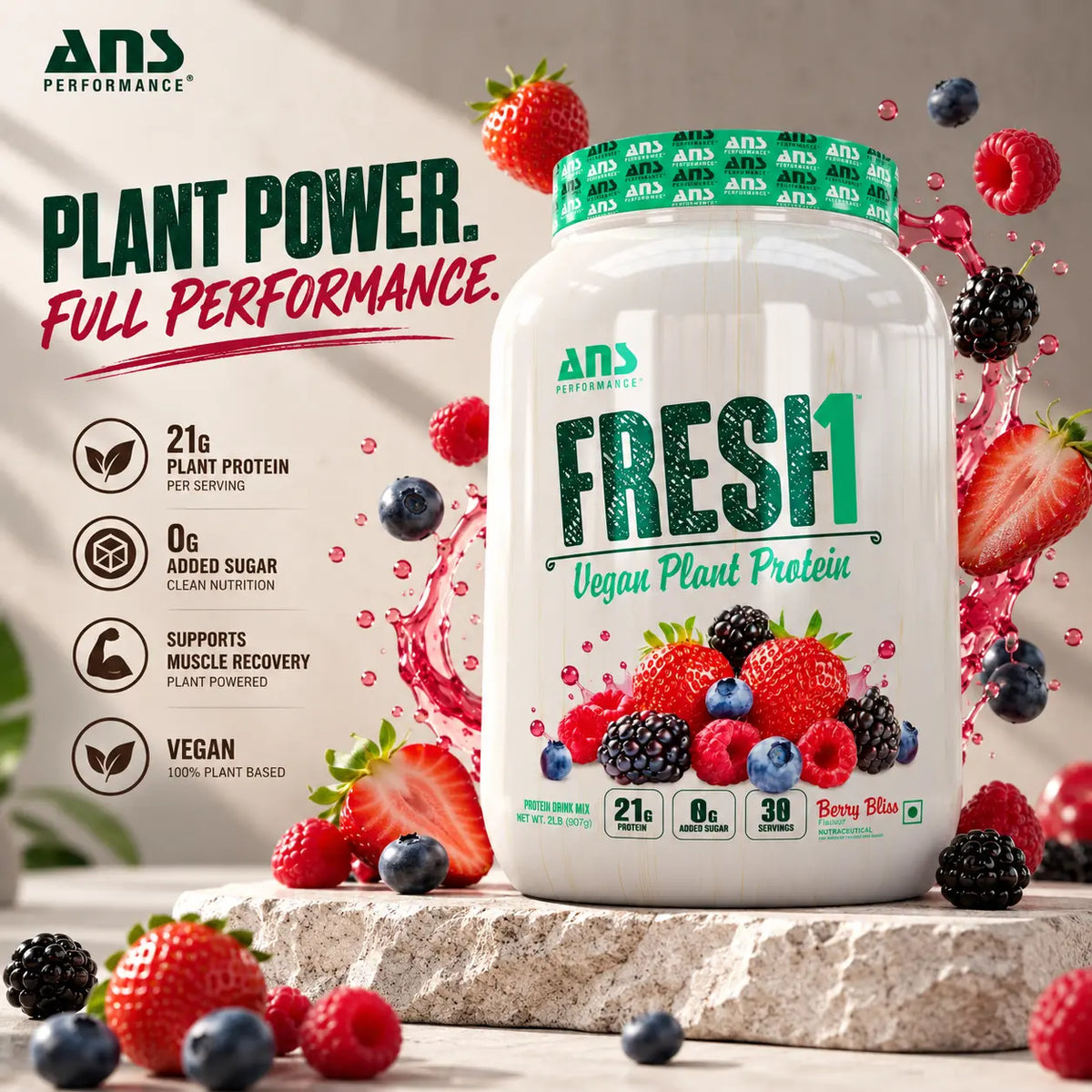 ANS Performance Fresh1 Vegan Plant Protein