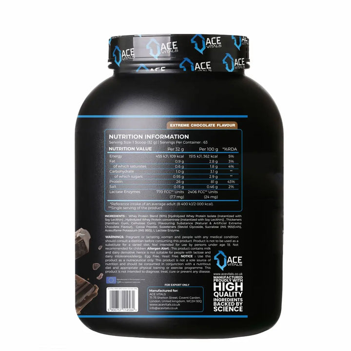 Ace Vitals Hydro Whey Protein Product vendor