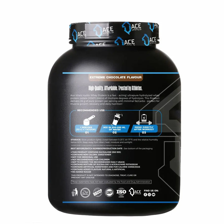 Ace Vitals Hydro Whey Protein Product vendor