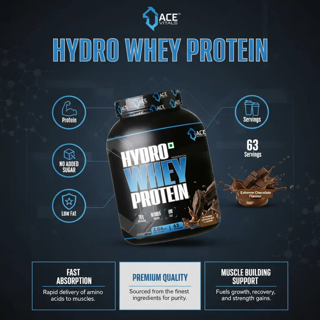 Ace Vitals Hydro Whey Protein Product vendor