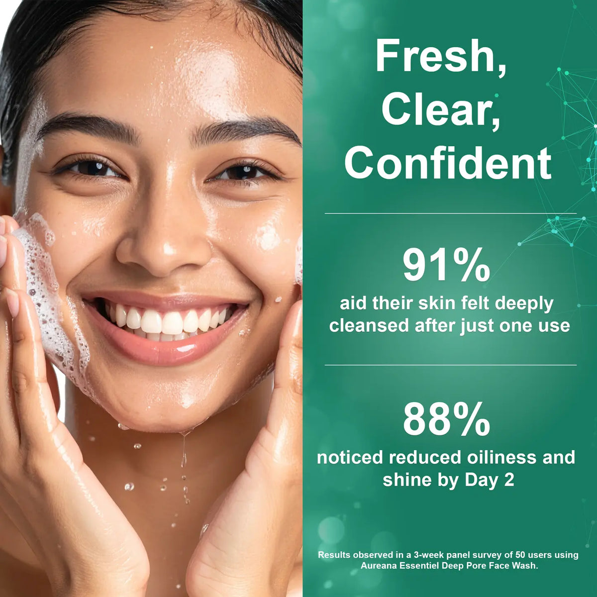 Aureana Essentiel Deep Pore Face Wash - 50 ml Product vendor