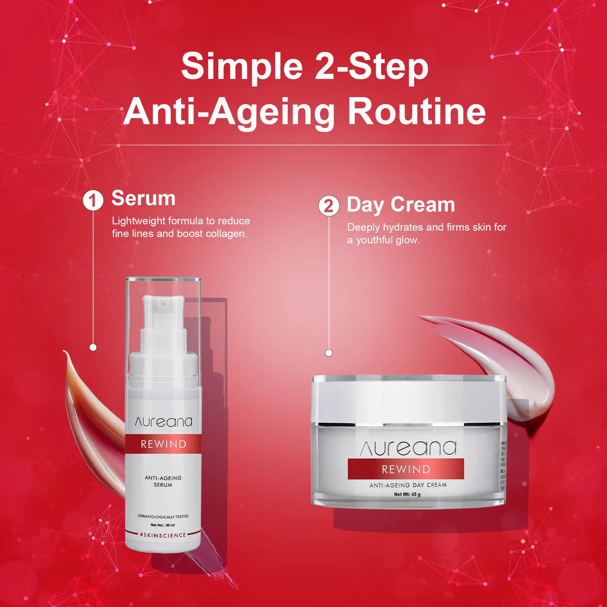 Aureana Rewind Anti-Ageing Serum - 30 ml Product vendor