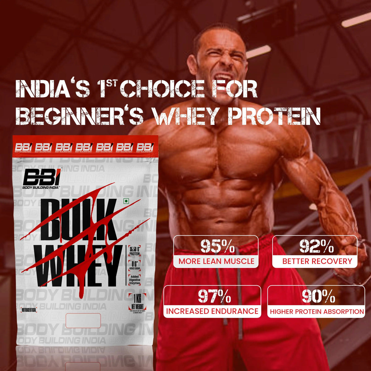 BBI Bulk Whey - Ideal Beginner Whey Protein With Added Digestive Ezymnes Product vendor