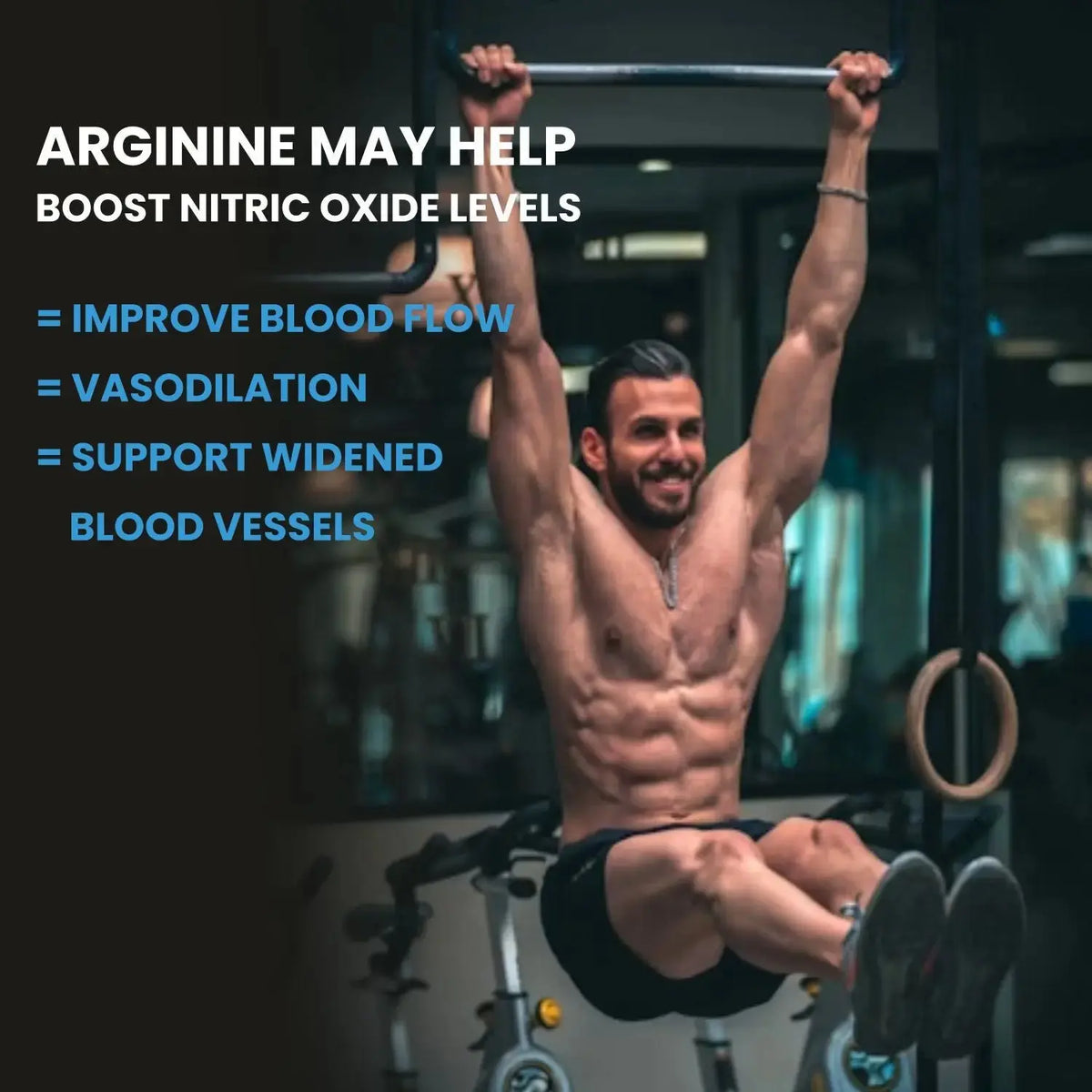 BBI L-Arginine Plus Capsules – Nitric Oxide Booster, Blood Flow & Workout Performance (60 Capsules) Product vendor
