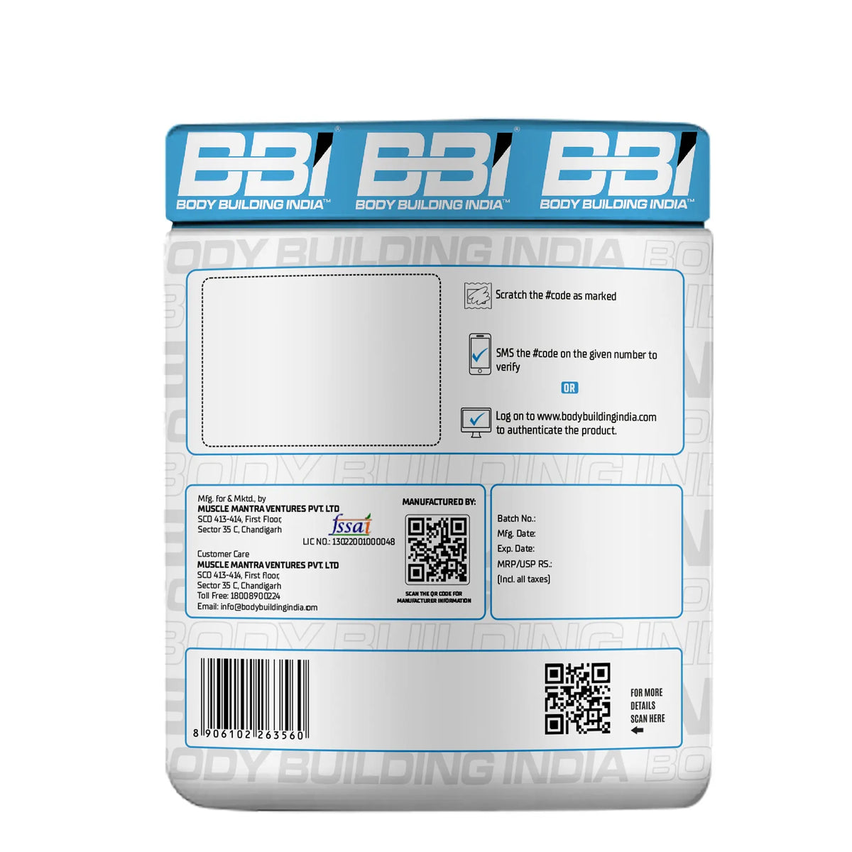 BBI L-Citrulline 2000mg | 200g Product vendor