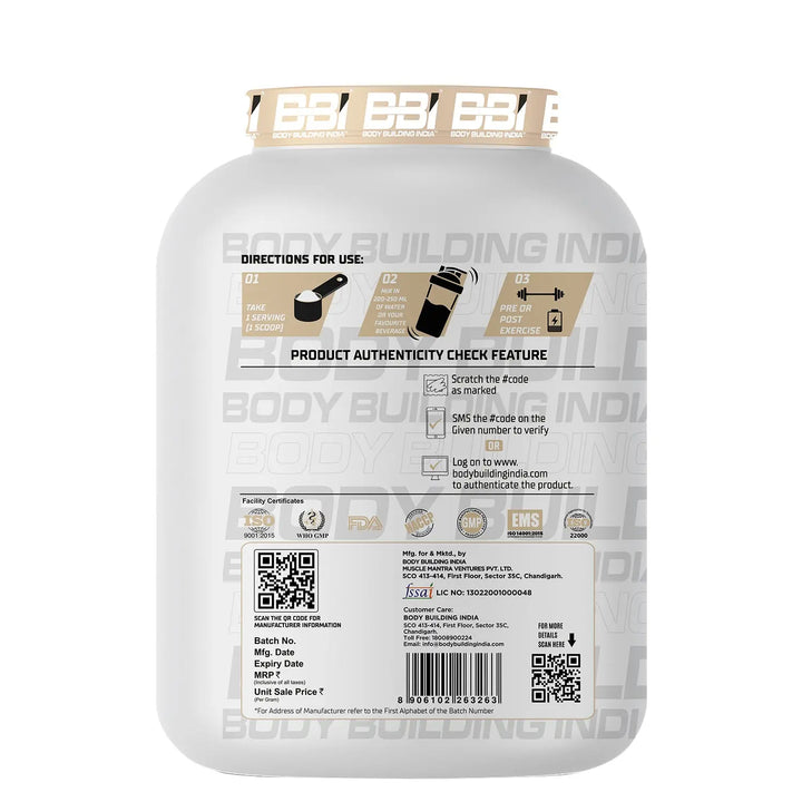 BBI Nitro Whey Protein Product vendor
