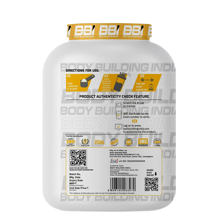 BBI Nitro Whey Protein Product vendor