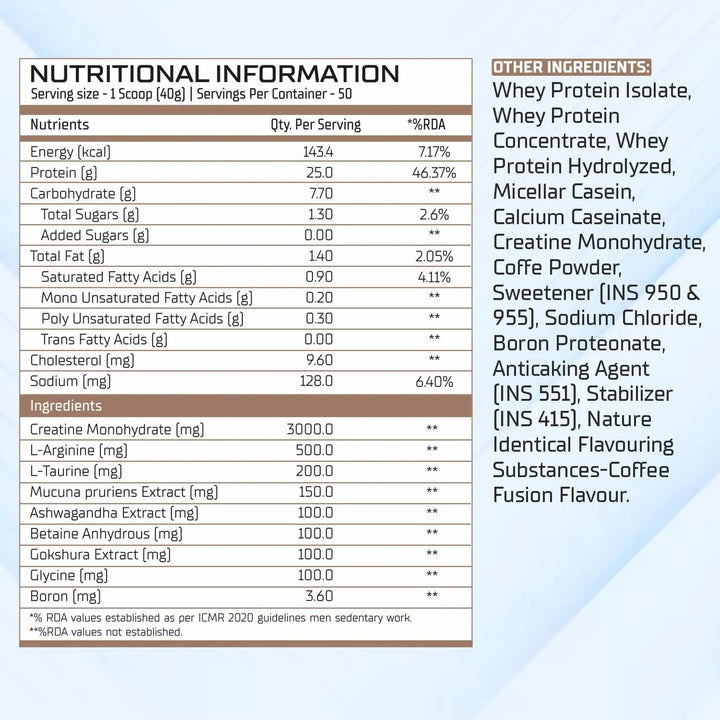 BBI Nitro Whey Protein Product vendor