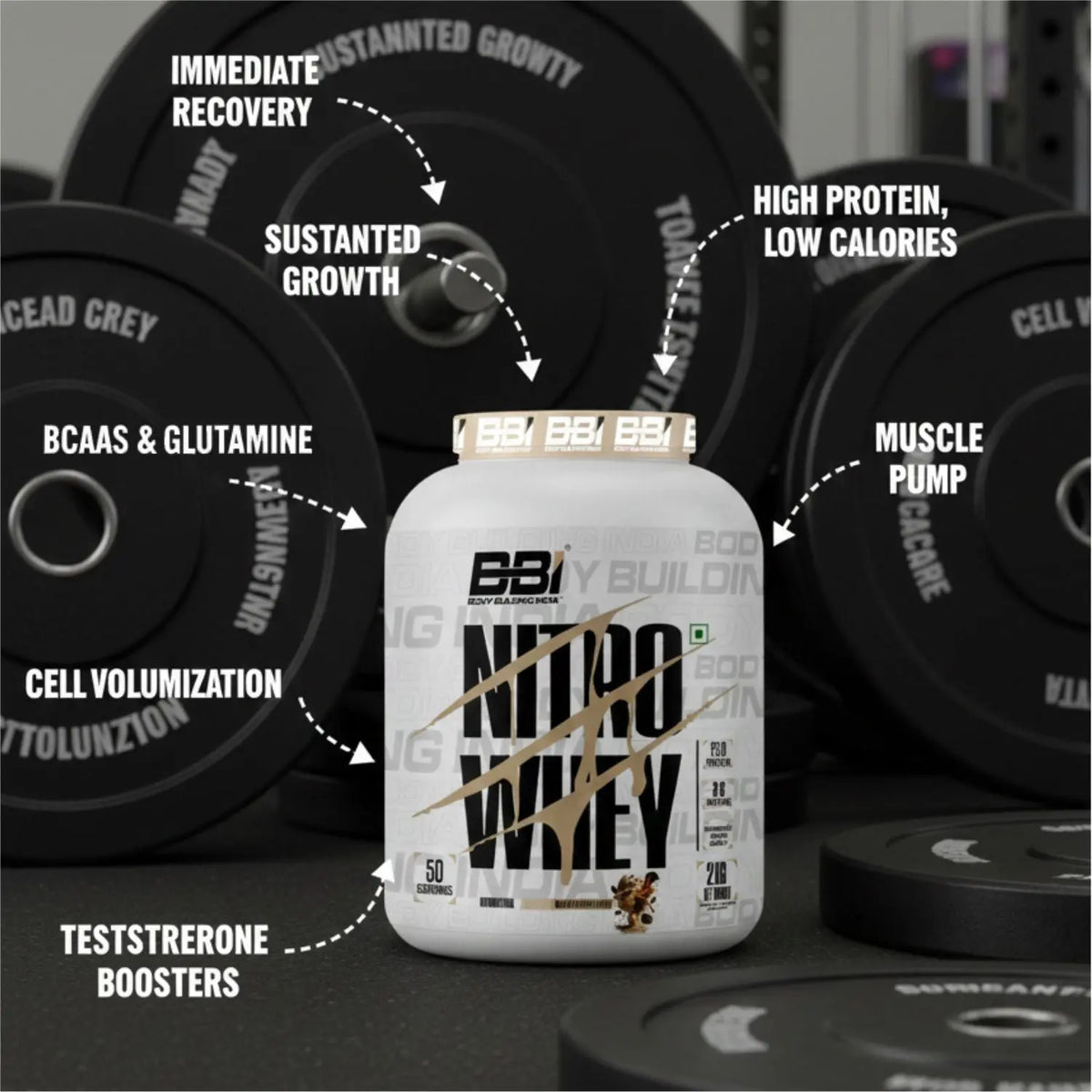 BBI Nitro Whey Protein Product vendor