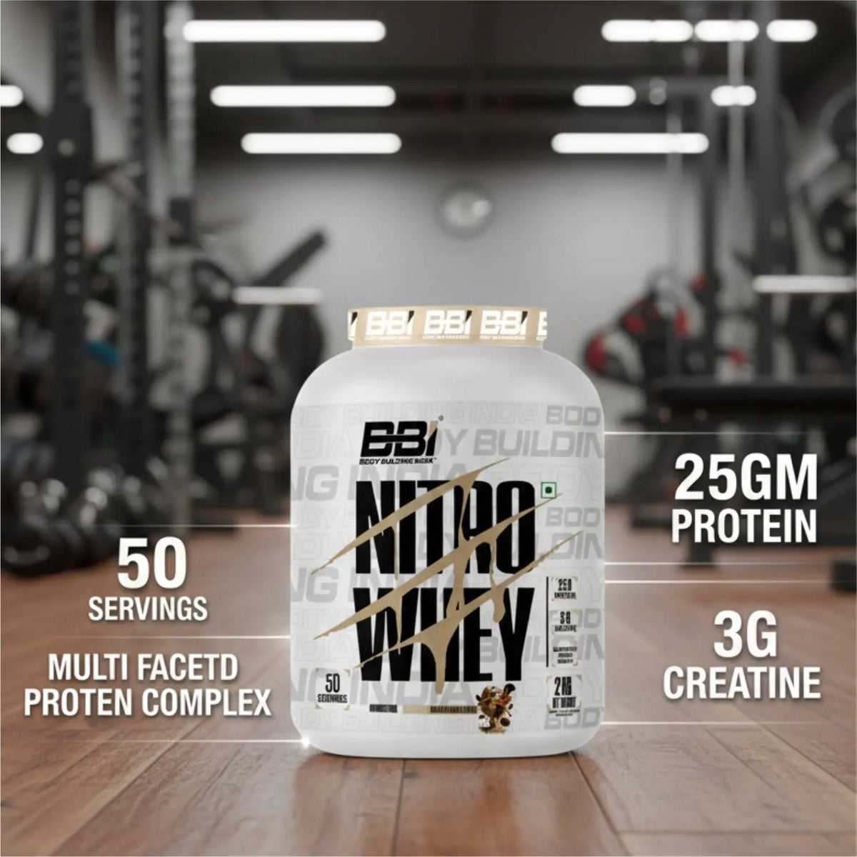 BBI Nitro Whey Protein Product vendor