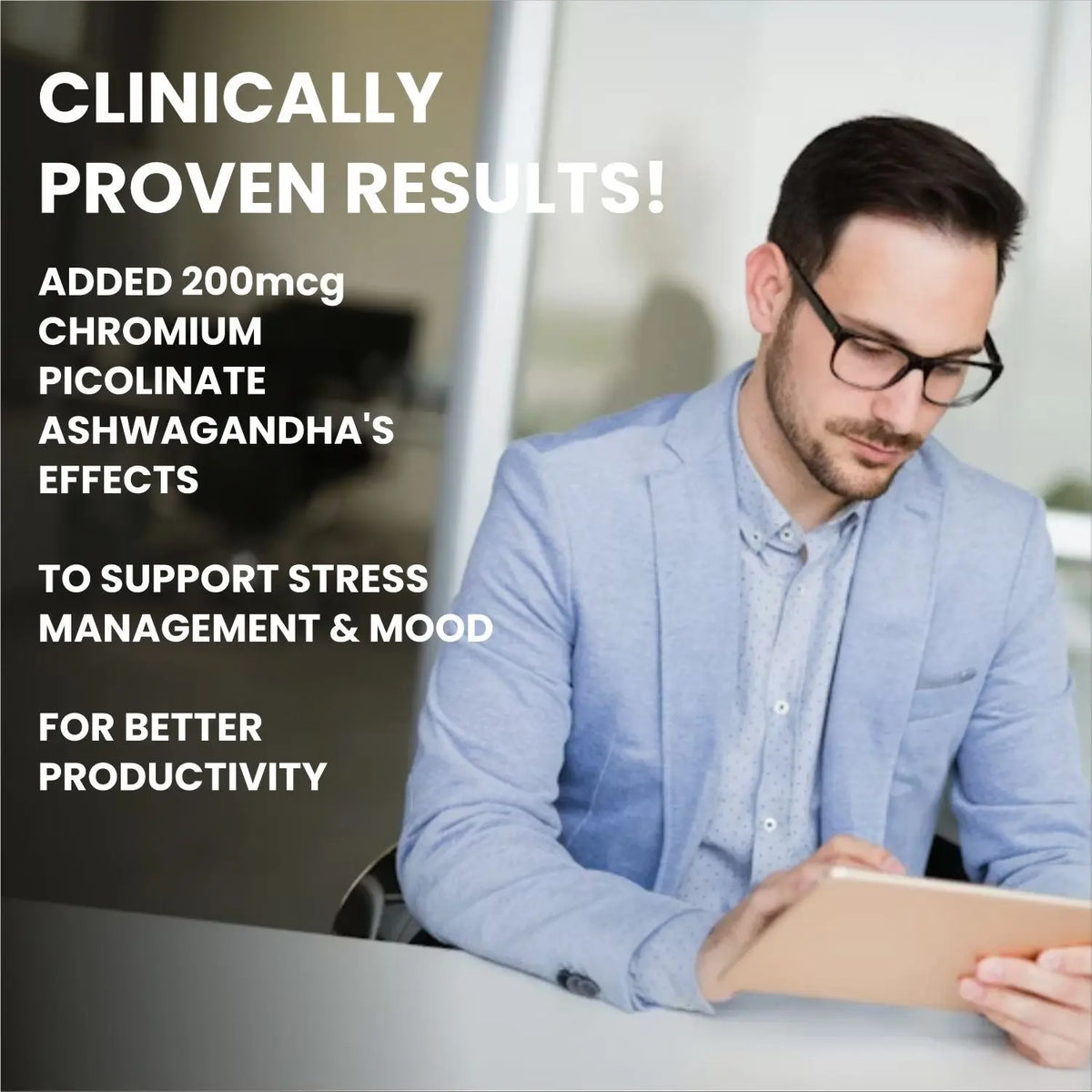 BBI Organic Ashwagandha Supplement – Stress Management, Strength & Wellness Support | 60 Caps Product vendor