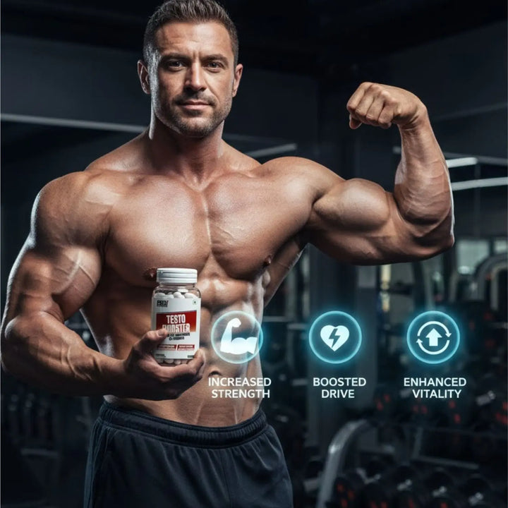 BBI Testo Booster 60 Capsules - Body Building India