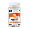BBI Tri Magnesium Supplement – Three Magnesium Forms for Recovery, Sleep & Bone Health | 60 Caps