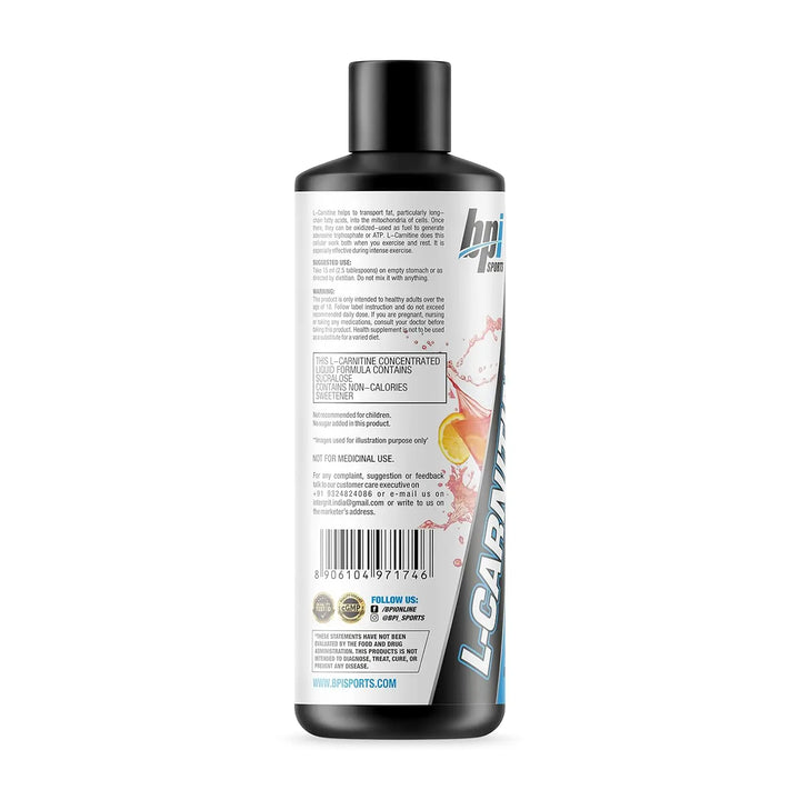 BPI Sports Liquid-Carnitine 3000mg - Body Building India BPI Sports Liquid-Carnitine 3000mg - Body Building India