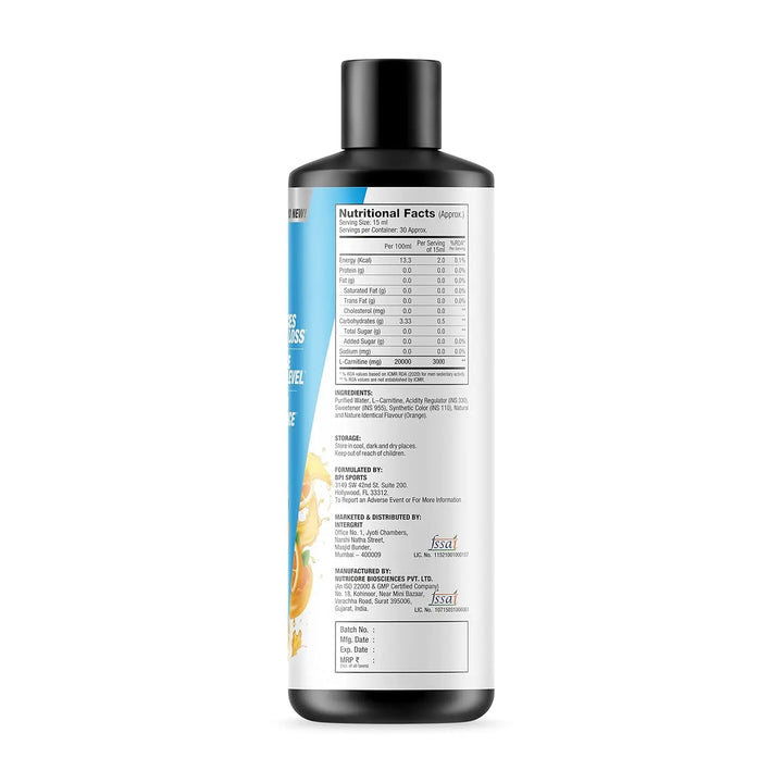 BPI Sports Liquid-Carnitine 3000mg Product vendor