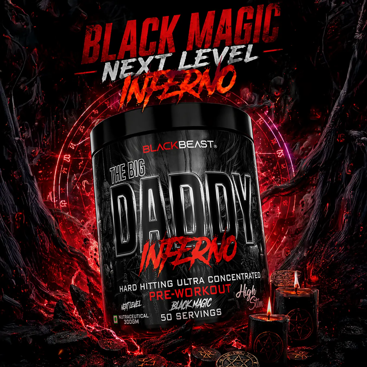 BlackBeast The Big Daddy Inferno Preworkout