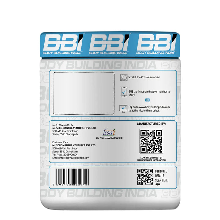 Body Building India BBI Creatine Product vendor