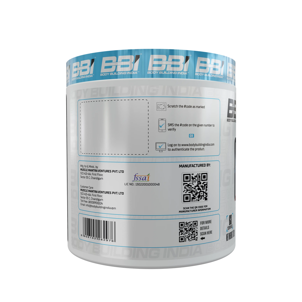 Body Building India BBI Creatine Product vendor