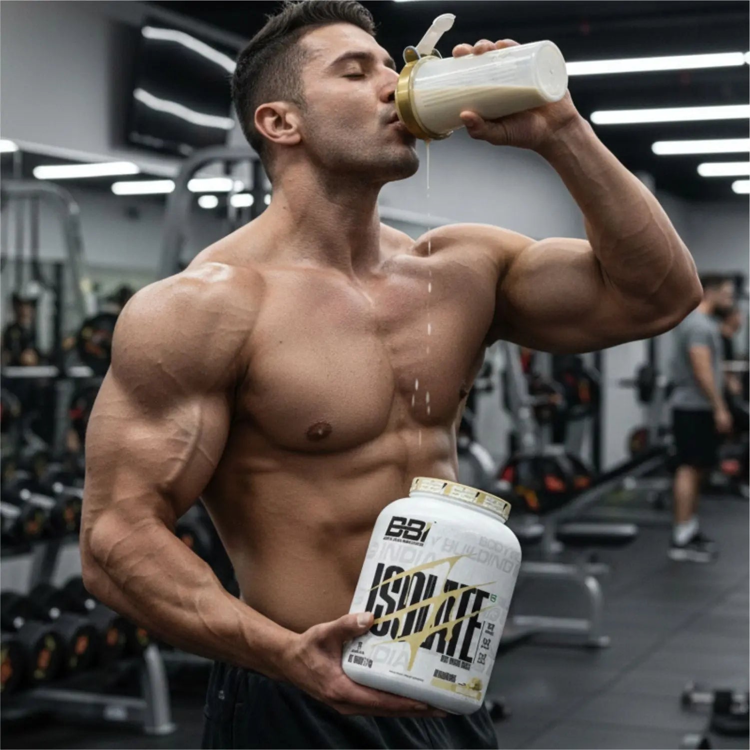 Body Building India BBI ISOLATE Whey Protein Isolate | 24gm Protein Product vendor