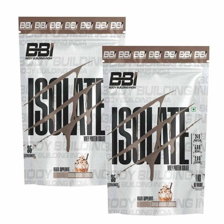 Body Building India BBI ISOLATE Whey Protein Isolate | 24gm Protein | 35 Servings Product vendor