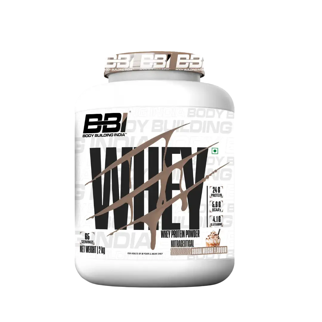 Body Building India BBI Whey Protein Powder | 24gm Protein | Whey Isolate Primary Source Product vendor