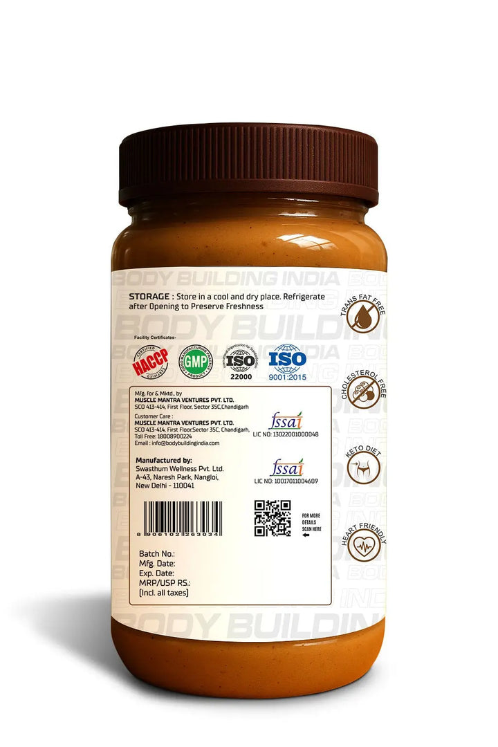 Body Building India Peanut Butter Product vendor