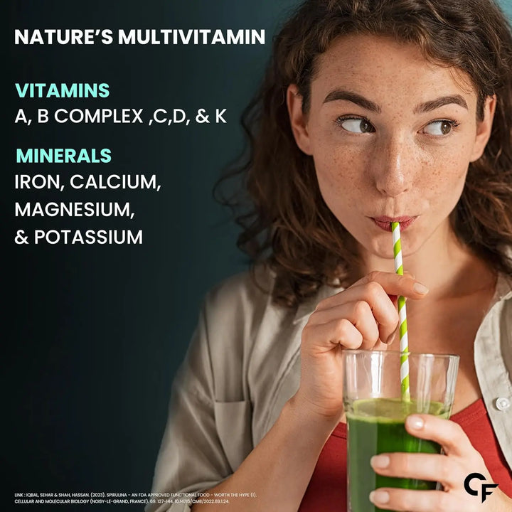 Carbamide Forte 100% Organic Spirulina Powder - 100g Product vendor