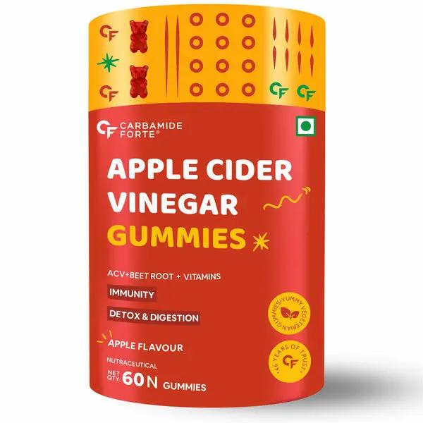 Carbamide Forte Apple Cider Vinegar Gummies | 60 Vegan Gummies Product vendor