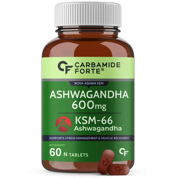 Carbamide Forte Ashwagandha KSM66 (60 Tablets) Product vendor