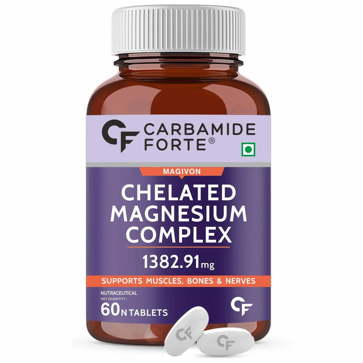 Carbamide Forte Chelated Magnesium Complex | 60 Veg Tablets Product vendor