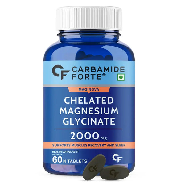 Carbamide Forte Chelated Magnesium Glycinate | 60 Veg Tablets Product vendor