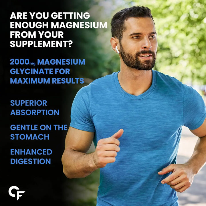 Carbamide Forte Chelated Magnesium Glycinate | 60 Veg Tablets Product vendor