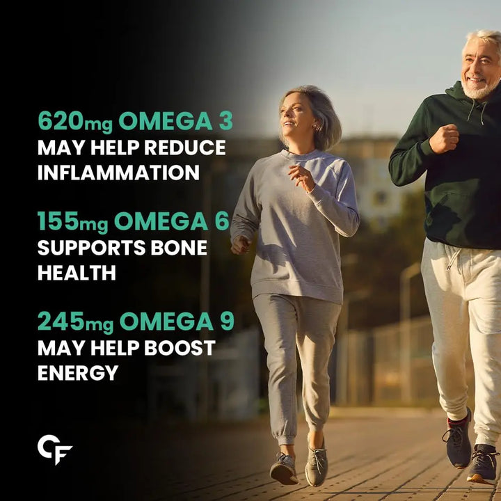 Carbamide Forte Cold Pressed Flaxseed Oil Capsules 1250mg Omega 3 6 9 | 60 Capsules Product vendor