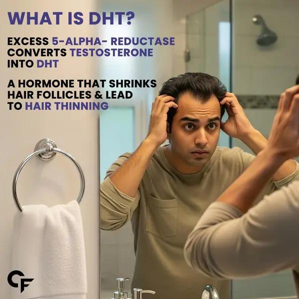 Carbamide Forte DHT Blocker with Biotin Tablets for Hair growth | 60 Tablets Product vendor