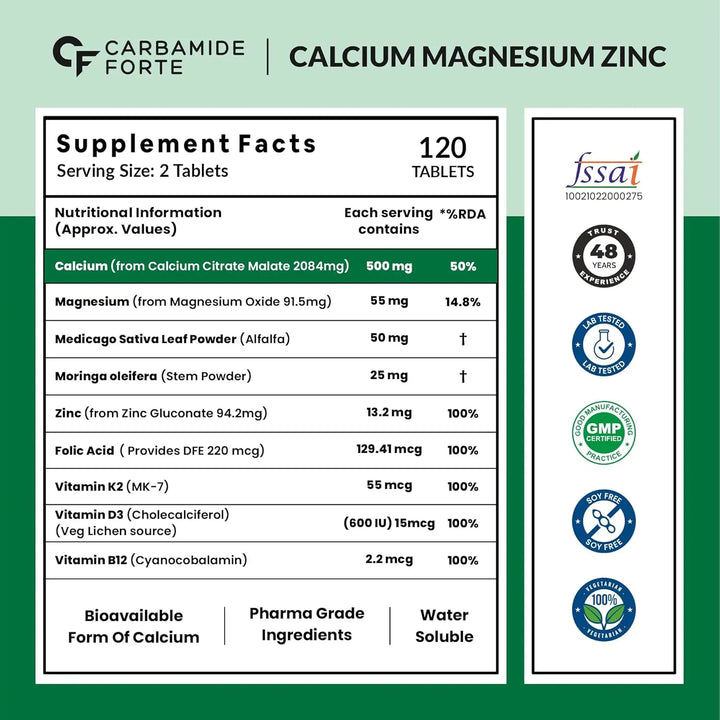 Carbamide Forte Fat Burner for Men & Women | Weight Loss Support - 60 Veg Tablets (Copy) Product vendor