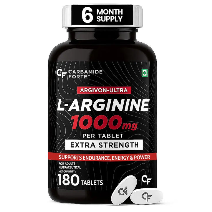 Carbamide Forte L Arginine 1000 mg (180 Tablets) Product vendor
