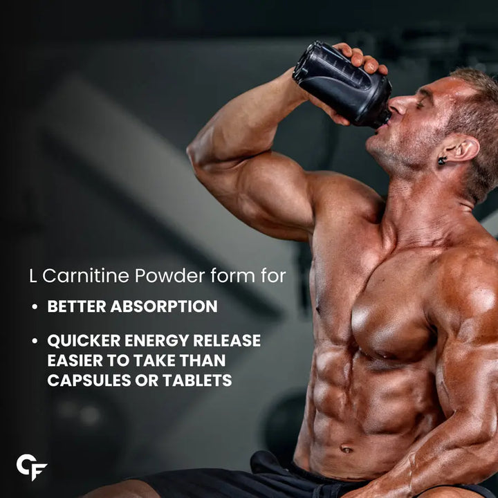 Carbamide Forte L Carnitine Powder for Men & Women | L-Carnitine L Tartrate 2000mg Product vendor
