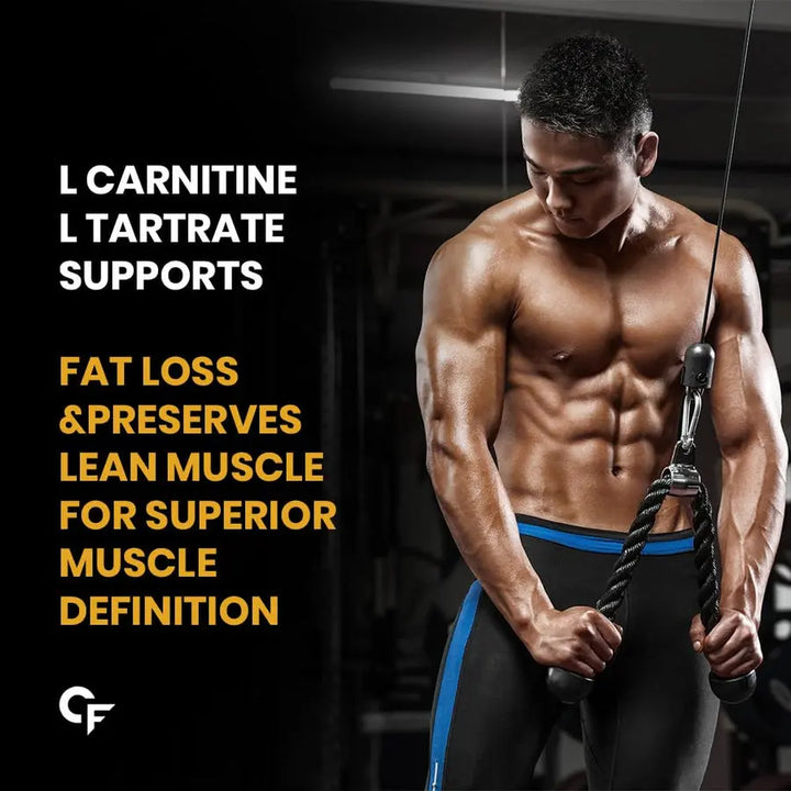Carbamide Forte L Carnitine Powder for Men & Women | L-Carnitine L Tartrate 2000mg Product vendor