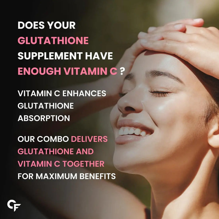 Carbamide Forte L-Glutathione 500mg Tablets with Vitamin C from Amla Extract |  30 Veg Tablets Each Product vendor