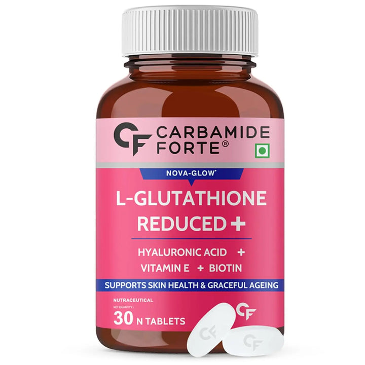 Carbamide Forte L-Glutathione Reduced | 30 Veg Tablets - Body Building Body Building India Carbamide Forte L-Glutathione Reduced | 30 Veg Tablets - Body Building Body Building India