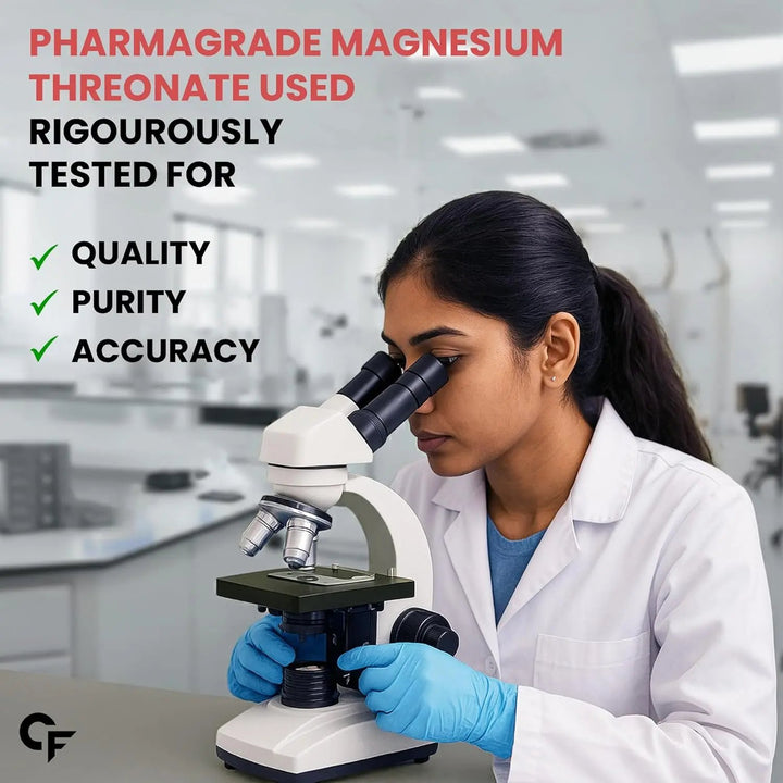 Carbamide Forte Magnesium L-Threonate 2000mg Per Serving | 60 Veg Tablets Product vendor