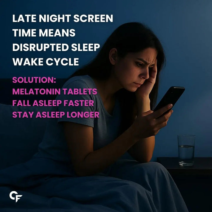 Carbamide Forte Melatonin 3mg with Tagara 75mg Sleeping Aid Pills – 90 Tablets Product vendor