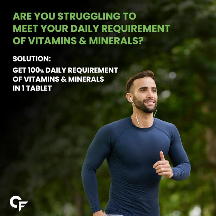 Carbamide Forte Plant Based Multivitamin for Men & Women  | 60 Veg Tablets Product vendor