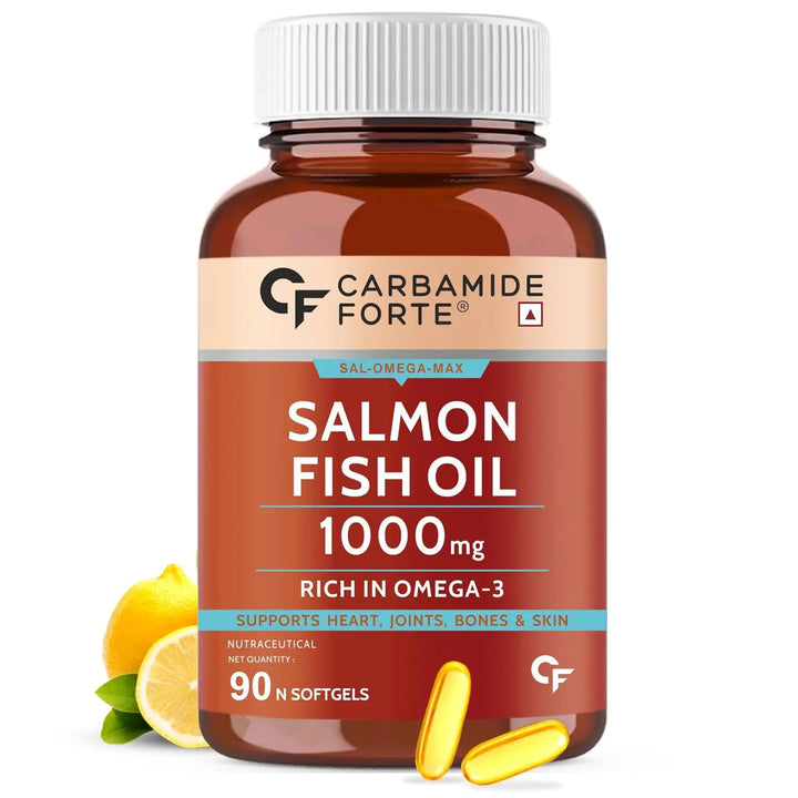 Carbamide Forte Salmon Fish Oil Omega 3 | 90 Softgels Product vendor