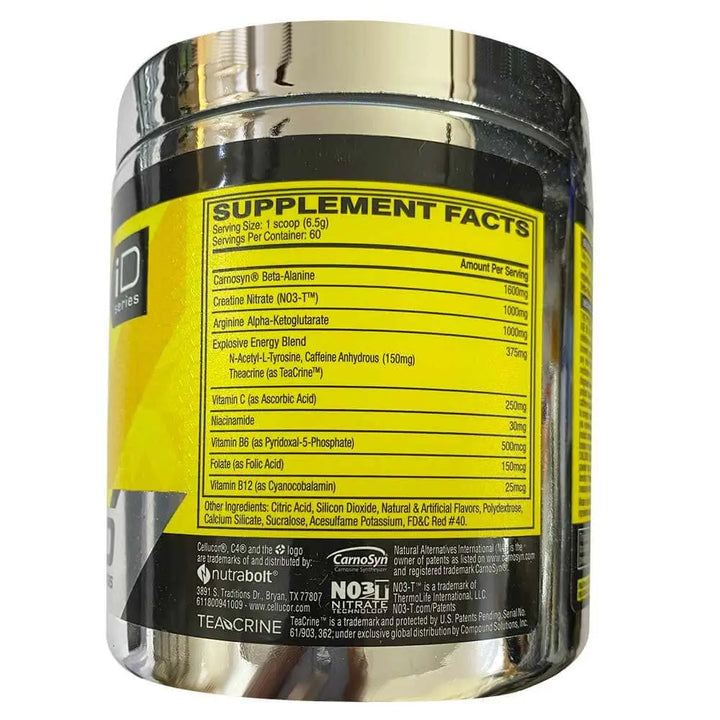 Cellucor C4 Explosive Preworkout Cellucor