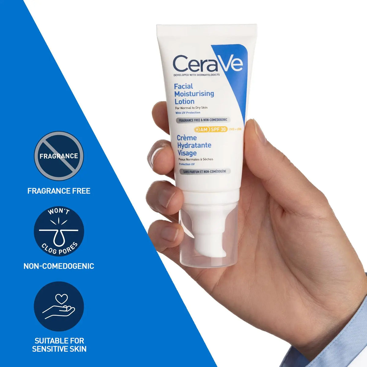 CeraVe AM Facial Moisturising Lotion with SPF 50 | (52 ml) Product vendor